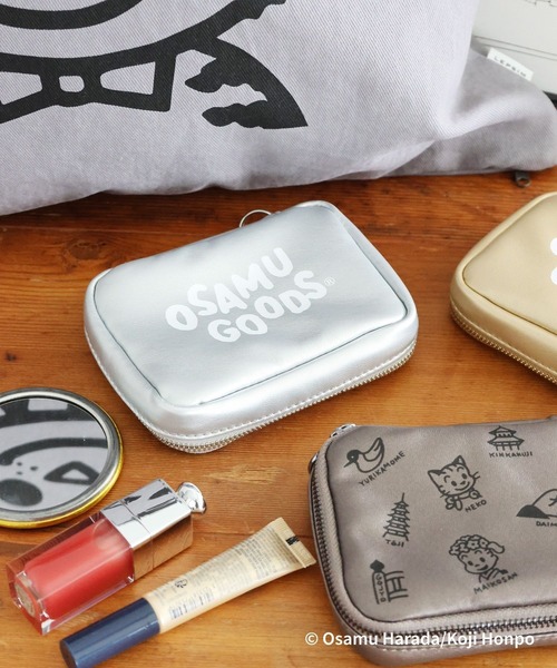 LEPSIM（レプシィム）の「【OSAMU GOODS×LEPSIM】メタリックポーチ