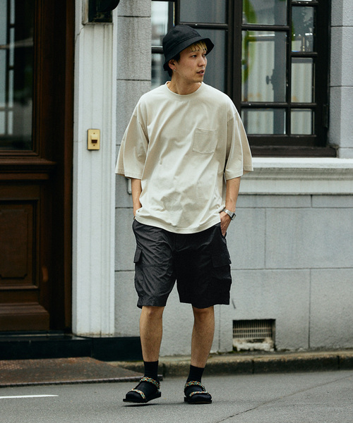 SIERRA DESIGNS（シェラデザイン）の「SIERRA DESIGNS / シエラデザインズ 別注 撥水ナイロン カーゴショーツ（その他パンツ・メンズ・カーキ/ブラック/チャコールグレー・MEDIUM/LARGE）」の22枚目の写真