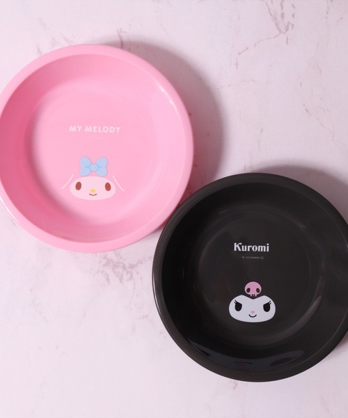 sanrio(サンリオ)の「(SK)【sanrio】【4枚セット】プラスチック ボウル(食器・キッズ・ピンク系/ターコイズブルー系・ONE SIZE)」の2枚目の写真
