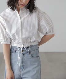 FREE'S MART | 裾ドロスト半袖ブラウス(シャツ/ブラウス)