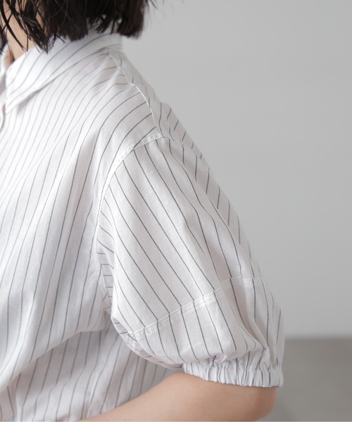 FREE'S MART（フリーズマート）の「裾ドロスト半袖ブラウス（シャツ/ブラウス・レディース・ホワイト系その他/ブルー系その他/ピンク系その他/ブルー系その他2・FREE）」の22枚目の写真