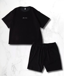 BAYBLO（ベイブロ）の「(BE)【ユニセックス】【セットアップ】快適 マルチファンクション ルームウェア( Tシャツ & ショートパンツ )（ルームウェア/パジャマ）」
