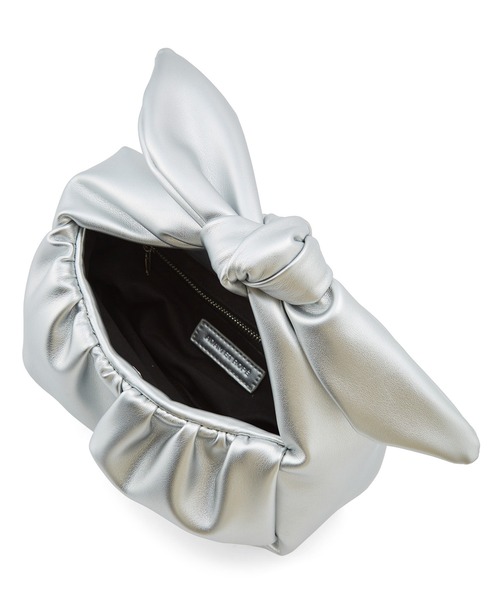 ADAM ET ROPE'（アダムエロペ）の「【サステナブル】リボンモチーフミニチェーンバック（ショルダーバッグ・レディース・ラベンダー/シルバー/ブラック・FREE）」の12枚目の写真