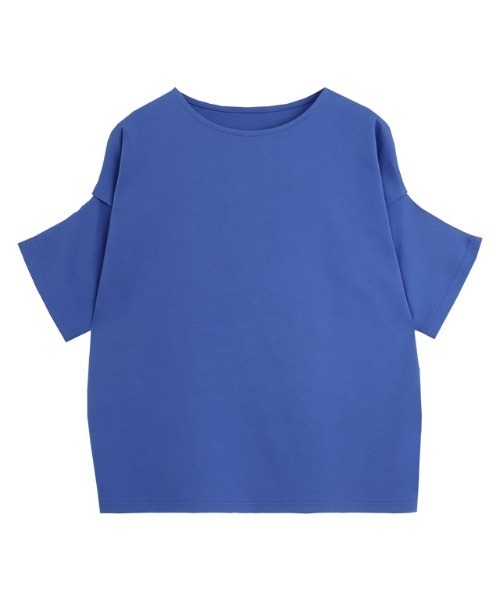 Pierrot(ピエロ)の「ポンチタックドルマンプルオーバー(Tシャツ/カットソー・レディース・ブラック/ブルー/オフホワイト/グレイッシュベージュ・L/M)」の16枚目の写真