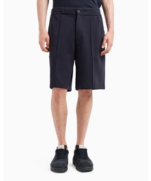 EMPORIO ARMANI | 【エンポリオ アルマーニ】バミューダパンツ ダブルジャージー ピンタック(その他パンツ)