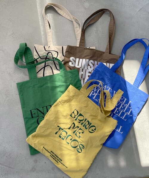 【売り切れました】LOUISON☆トートバッグ セール】《追加》LETALON メッセージトート（トートバッグ）｜LE TALON