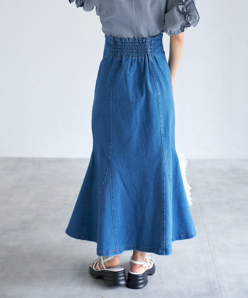 tocco closet（トッコ　クローゼット）の「【ZOZO限定】リボン厚底サンダル（サンダル・レディース・ブラック/シルバー/ホワイト・M/L）」の11枚目の写真