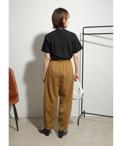 palm RICHE(ポームリシュ)の「プリントロゴTシャツ(Tシャツ/カットソー・レディース・ブラック/ワイン/オフホワイト・M)」の11枚目の写真