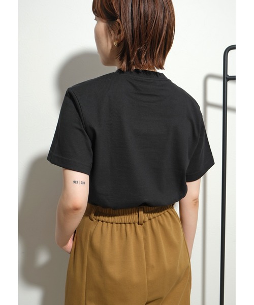 palm RICHE(ポームリシュ)の「プリントロゴTシャツ(Tシャツ/カットソー・レディース・ブラック/ワイン/オフホワイト・M)」の15枚目の写真