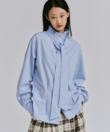 FEKETE | BOWTIE FRILL SHIRT BLOUSE / ボウタイフリルシャツブラウス(シャツ/ブラウス)