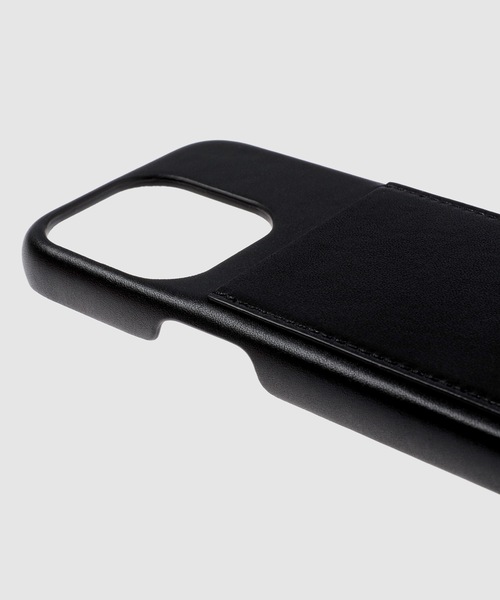 美品✨ジルサンダー iPhone15 スマホケース ロゴ刻印 ブラック 美品✨ジルサンダー iPhone15 スマホケース ロゴ刻印 ブラック