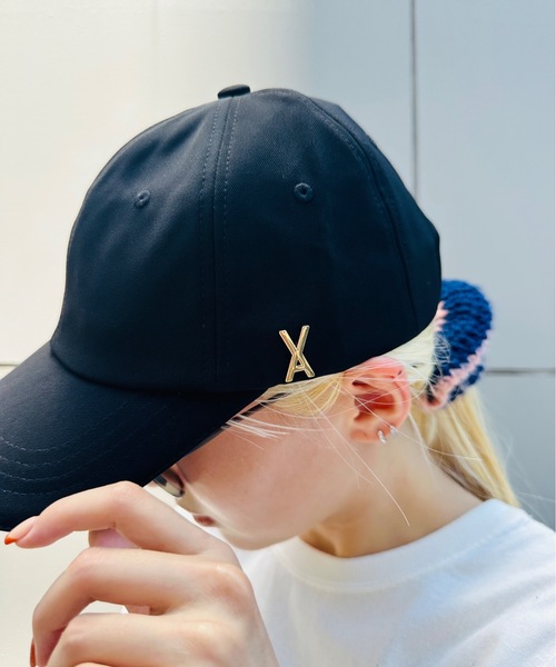 VARZAR（バザール）の「VARZAR / Gold stud over fit ball cap