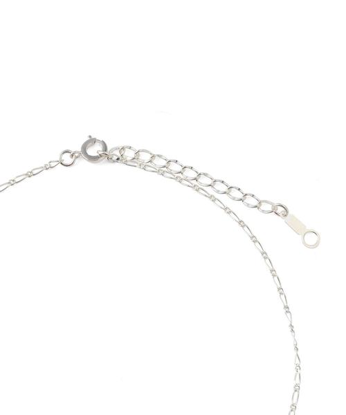 BEAUTY&YOUTH UNITED ARROWS（ビューティーアンドユースユナイテッドアローズ）の「BY シルバーターコイズ クロスネックレス◆（ネックレス・メンズ・シルバー・フリー）」の3枚目の写真