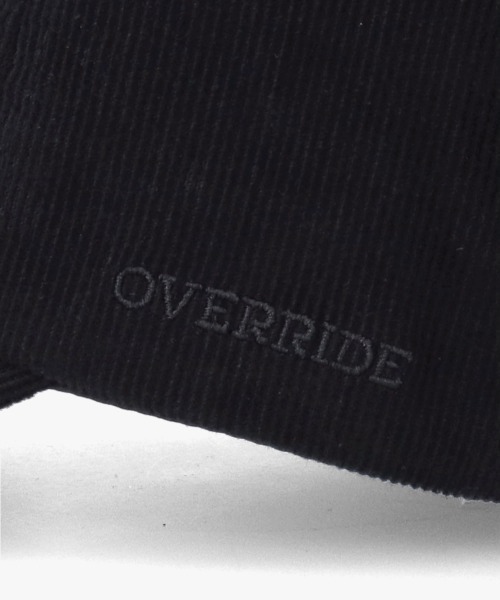 OVERRIDE(オーバーライド)の「OVERRIDE CORDUROY 6P CAP / オーバーライド(キャップ・メンズ・ライトブラウン/レッド/ブルー/ブラック/ライトグレー・60cm/58cm)」の14枚目の写真