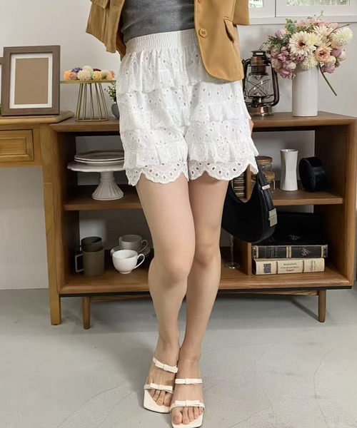 セール】フリンジジャガードショートパンツ（その他パンツ