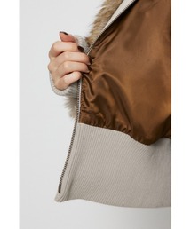 LAGUA GEM（ラグアジェム）の「COMPACT FAUX ファーブルゾン（ブルゾン