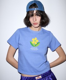 SLIM TSHIRT ENCHANT : FLOWER / スリム Tシャツ ENCHANT:フラワー