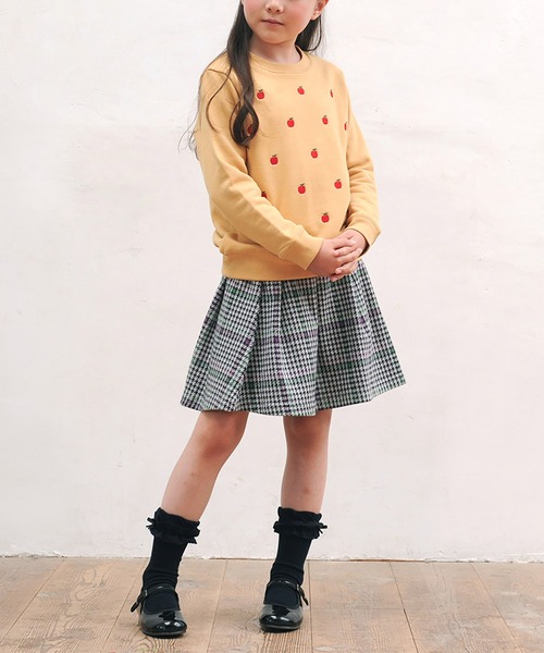 combimini(コンビミニ)の「クルー丈レースソックス(ソックス/靴下・キッズ・オフホワイト/ネイビー・13-15cm/15-17cm/17-19cm/19-21cm)」の7枚目の写真