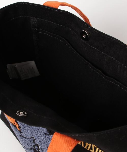 OUTDOOR PRODUCTS(アウトドアプロダクツ)の「ハイキュー!!×OUTDOOR PRODUCTS ミニトートバッグ さがら刺繍(トートバッグ・レディース・ブラック・FREE)」の9枚目の写真