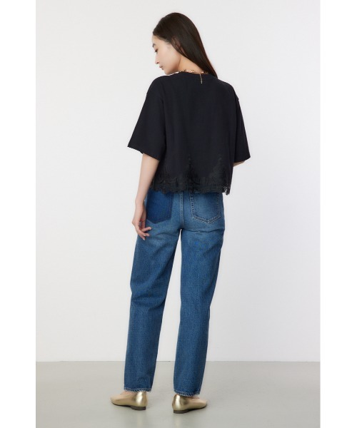 RODEO CROWNS WIDE BOWL（ロデオクラウンズワイドボウル）の「ヘムレーストップス（Tシャツ/カットソー・レディース・オフホワイト/ブラック/カーキ/サックスブルー・FREE）」の21枚目の写真