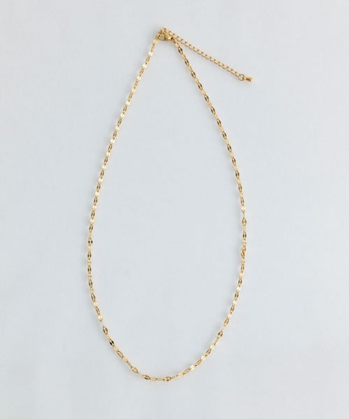 Phoebe（フィービィー）の「【金属アレルギー対応】スパークリングペタルネックレス/サージカルステンレス（ネックレス・レディース・ピンクゴールド/イエローゴールド/シルバー・FREE）」の9枚目の写真