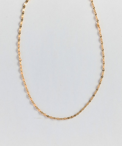 Phoebe（フィービィー）の「【金属アレルギー対応】スパークリングペタルネックレス/サージカルステンレス（ネックレス・レディース・ピンクゴールド/イエローゴールド/シルバー・FREE）」の10枚目の写真