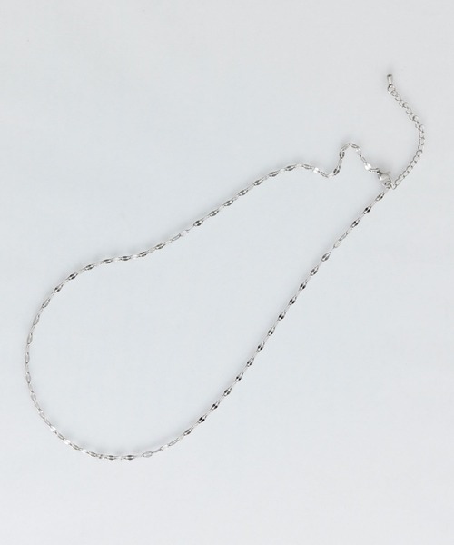 Phoebe（フィービィー）の「【金属アレルギー対応】スパークリングペタルネックレス/サージカルステンレス（ネックレス・レディース・ピンクゴールド/イエローゴールド/シルバー・FREE）」の15枚目の写真