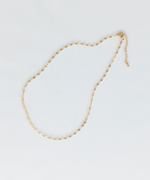 Phoebe（フィービィー）の「【金属アレルギー対応】スパークリングペタルネックレス/サージカルステンレス（ネックレス・レディース・ピンクゴールド/イエローゴールド/シルバー・FREE）」の4枚目の写真