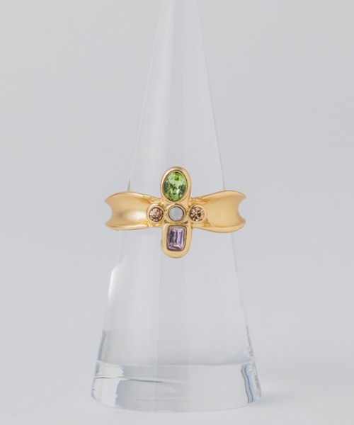 ANU(アヌ)の「Echidna’s cross ring - エキドナクロスリング(リング・レディース・シルバー/ゴールド・9-10/13-14/11-12)」の10枚目の写真