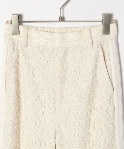 PAGEBOY（ページボーイ）の「レースサイドキリカエパンツ（その他パンツ・レディース・オフホワイト/ブラック・FREE）」の14枚目の写真