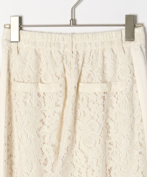 PAGEBOY（ページボーイ）の「レースサイドキリカエパンツ（その他パンツ・レディース・オフホワイト/ブラック・FREE）」の15枚目の写真