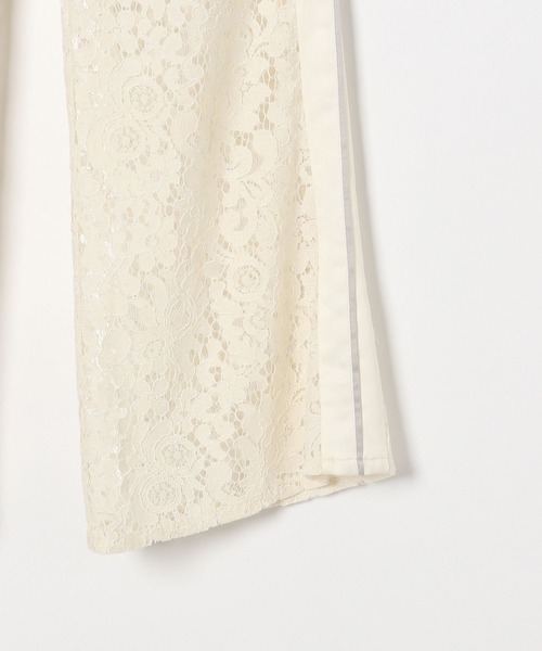 PAGEBOY（ページボーイ）の「レースサイドキリカエパンツ（その他パンツ・レディース・オフホワイト/ブラック・FREE）」の4枚目の写真