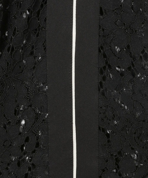 PAGEBOY（ページボーイ）の「レースサイドキリカエパンツ（その他パンツ・レディース・オフホワイト/ブラック・FREE）」の7枚目の写真