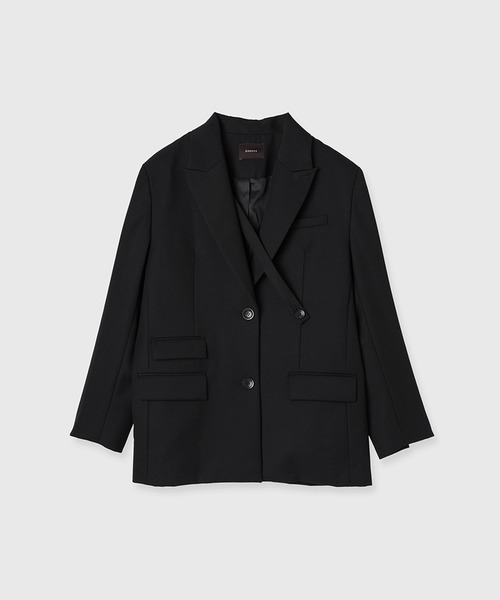 anuans（アニュアンス）の「ウールギャバジンオーバージャケット