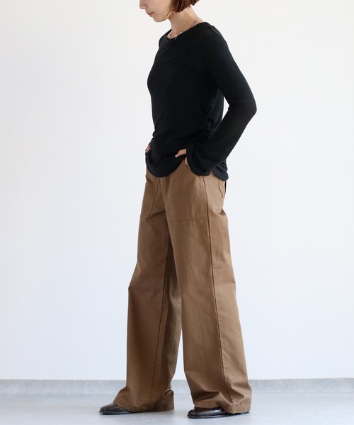 cepo（セポ）の「【セットアイテム】&【マルチウェイ】シアーアンサンブルプルオーバー（Tシャツ/カットソー・レディース・ブラック/グレー/グリーン・M）」の17枚目の写真