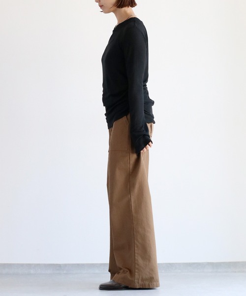 cepo（セポ）の「【セットアイテム】&【マルチウェイ】シアーアンサンブルプルオーバー（Tシャツ/カットソー・レディース・ブラック/グレー/グリーン・M）」の18枚目の写真