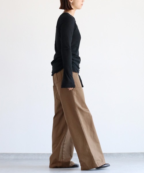 cepo（セポ）の「【セットアイテム】&【マルチウェイ】シアーアンサンブルプルオーバー（Tシャツ/カットソー・レディース・ブラック/グレー/グリーン・M）」の22枚目の写真