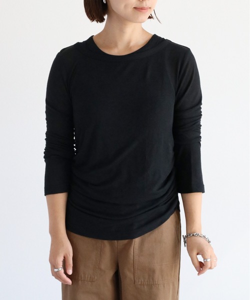 cepo（セポ）の「【セットアイテム】&【マルチウェイ】シアーアンサンブルプルオーバー（Tシャツ/カットソー・レディース・ブラック/グレー/グリーン・M）」の5枚目の写真