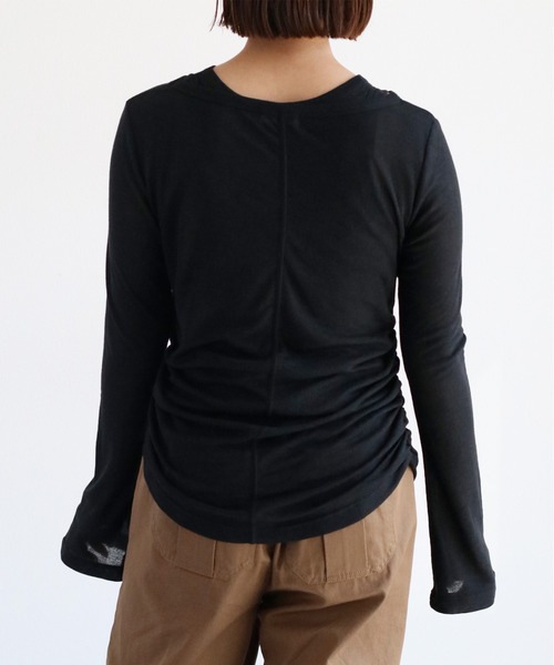 cepo（セポ）の「【セットアイテム】&【マルチウェイ】シアーアンサンブルプルオーバー（Tシャツ/カットソー・レディース・ブラック/グレー/グリーン・M）」の11枚目の写真