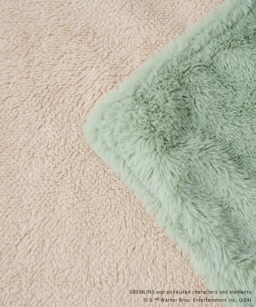 BIRTHDAY BAR（バースデイバー）の「【GREMLINS グレムリン】ギズモ　クッションフードブランケット（インテリア雑貨・レディース・ミント/ブラウン・0）」の7枚目の写真