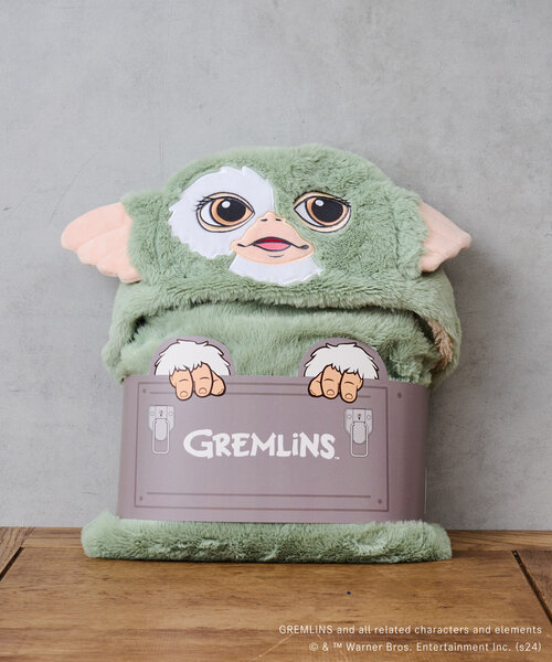 グレムリン　ギズモ　クッションフードブランケット GREMLINS グレムリン】ギズモ クッションフードブランケット