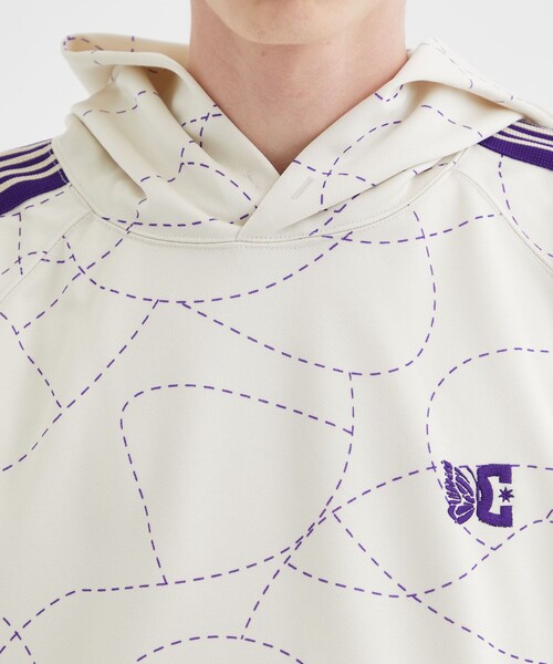 Needles（ニードルス）の「【Needles/ニードルズ】Needles×DC　Track Hoody（パーカー・メンズ・ホワイト/ブラック・XL/L/M/S）」の7枚目の写真
