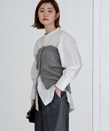 UR'S | 釦付ニットビスチェ(キャミソール)