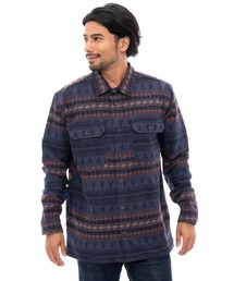BILLABONG メンズ OFFSHORE JACQUARD FL 長袖シャツ 【2024年秋冬モデル】/ビラボンジャガードコットン長袖シャツ