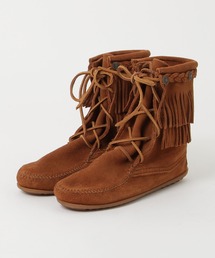 /MINNETONKA/ダブルフリンジ トランパー ブーツ DOUBLE FRINGE TRAMPER BOOTS