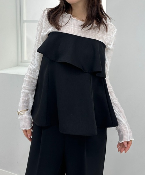 Idang club フリルビスチェ RETRO GIRL｜フリルイレヘムビスチェ | Rakuten Fashion(楽天