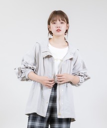 meeny miny | 【meeny miny】[美シルエットシリーズ]【撥水/UV/軽量】美優マウンテンパーカー(マウンテンパーカー)