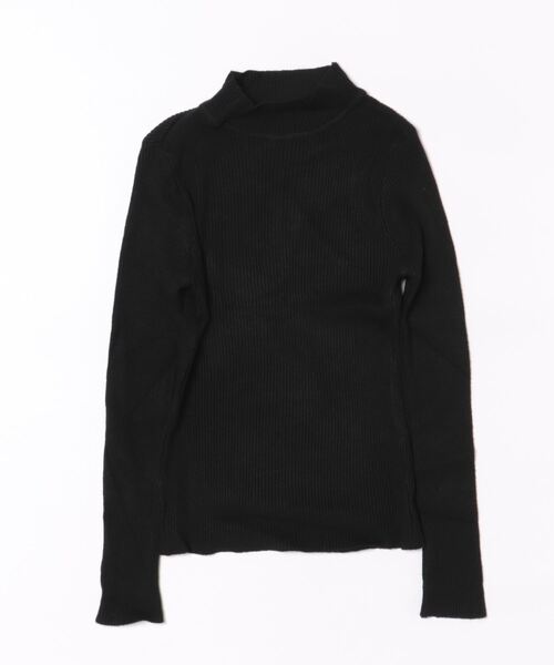 STYLEBLOCK(スタイルブロック)の「プチハイネックリブニット(ニット/セーター・レディース・スカイブルー/グレー/ダークグリーン/ブラック/ホワイト/ベージュ系その他/グリーン系その他/カーキ/イエロー/パープル/ロイヤルブルー/レッド系その他・FREE)」の15枚目の写真