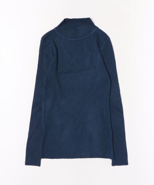 STYLEBLOCK(スタイルブロック)の「プチハイネックリブニット(ニット/セーター・レディース・スカイブルー/グレー/ダークグリーン/ブラック/ホワイト/ベージュ系その他/グリーン系その他/カーキ/イエロー/パープル/ロイヤルブルー/レッド系その他・FREE)」の19枚目の写真