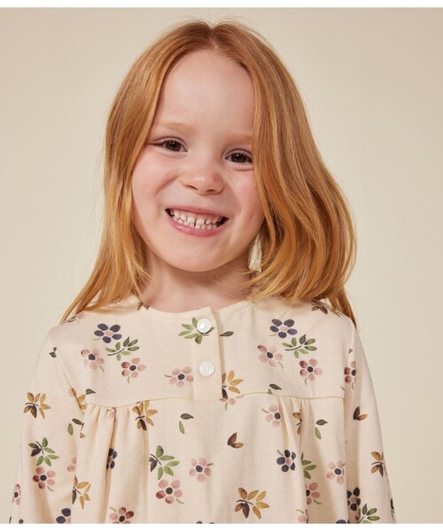 PETIT BATEAU（プチバトー）の「チュビック長袖ブラウス（シャツ/ブラウス・キッズ・ホワイト系その他・8YEAR/6YEAR/10YEAR/12YEAR）」の5枚目の写真